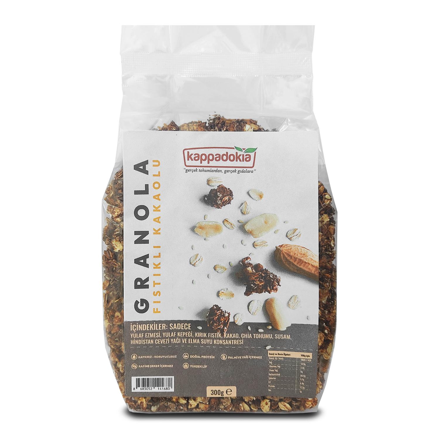 Kappadokia%20-%20Fıstıklı%20ve%20Kakaolu%20Granola%20300%20GR